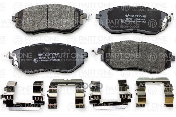 Колодки Тормозные Дисковые Пер. Subaru Legasy/Outback/Tribeca 03- PART-ONE арт. 1BP361