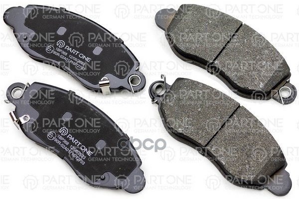 Колодки Тормозные Дисковые Пер. Ford Transit 00- PART-ONE арт. 1BP368