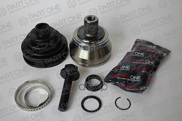 Шрус Наружный 38X59.5x27 Abs:45t Audi: A4/A6/A8 2.4/2.6/2.7T/2.8/4.2/2.5Tdi 94-01, Skoda: Superb 1.9Tdi/2.5Tdi 02- PART-ONE а...