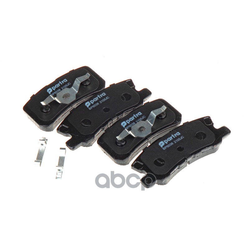 Колодки Тормозные Peugeot 4007/Mitsubishi Pajero Iii/Outlander 06> З Partra Bp6038 PARTRA арт. BP6038