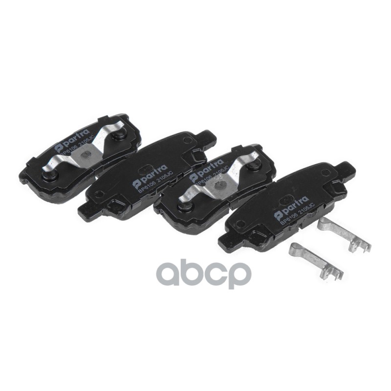 Колодки Тормозные Mitsubishi Outlander 05/03- Lancer Komercedesi 09 Partra Bp6106 PARTRA арт. BP6106