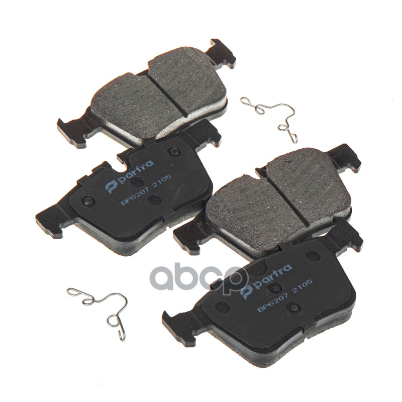 Колодки задние JAGUAR XE/XF, LANDROVER Discovery/Range Rover Evoq PARTRA BP6207 PARTRA арт. BP6207