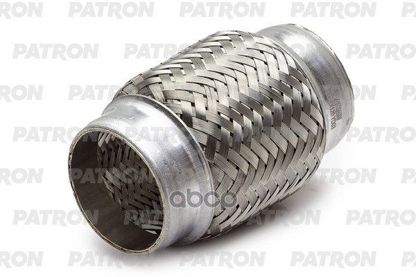 Гофра Глушителя 55X120 Innerbraid Aisi 304 PATRON арт. EL55X120