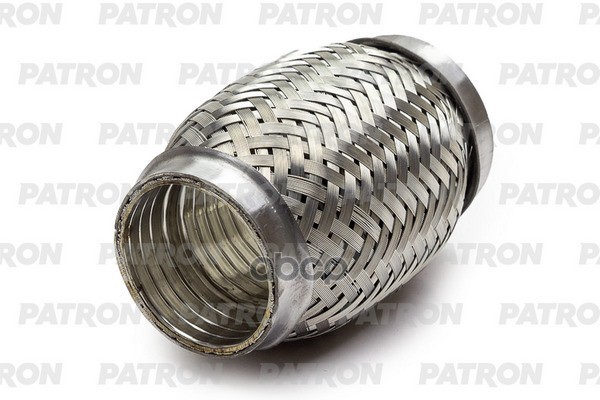 Гофра Глушителя Усиленная 45X100 Interlock Aisi 304 PATRON арт. ELVW45X100