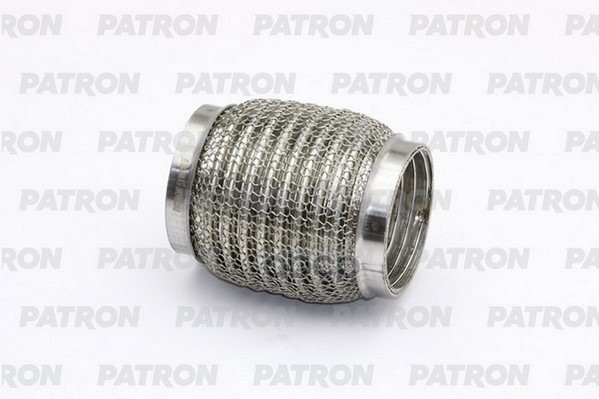 Гофра Глушителя Усиленная Elvw60x100 Soft Flex / Wiremesh Aisi 304 PATRON арт. ELVW60X100 SF