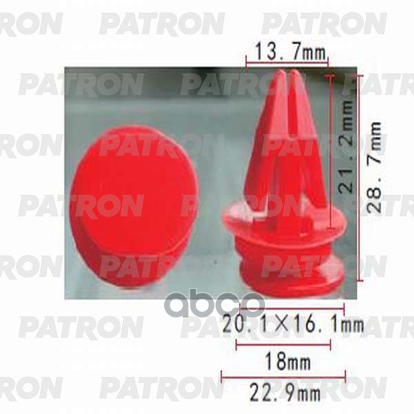 Клипса Пластмассовая Bmw,Minicooper Применяемость: Бампер, Кузов - Пороги PATRON арт. P37-1152