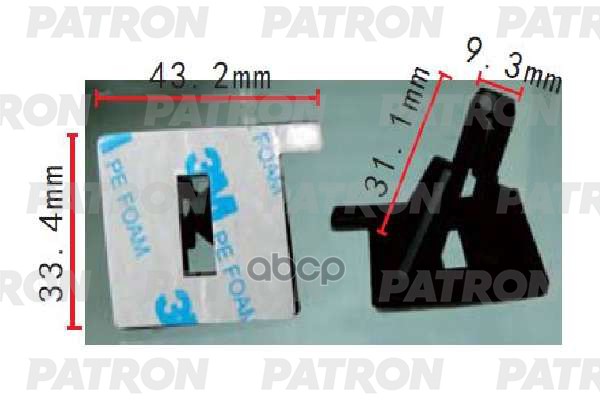 Клипса Пластмассовая Lexus,Toyota Применяемость: Трубки, Электро Проводка PATRON арт. P37-1977