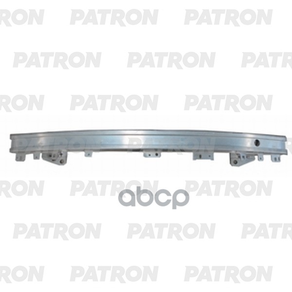 Усилитель Бампера Перед (Алюминий) Renault: Fluence 10- , Renault: Megane 08- PATRON арт. P77-0014T