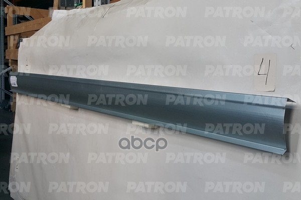 Порог Кузова Ремонтная Накладка (Левый=Правый) Наружная Часть Renault Clio Ii 1998-2012, Symbol I 1999-2008 PATRON арт. P78-0645