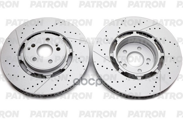 Диск Тормозной Зад. Mercedes-Benz Gls-Class (X167) (D=370 Mm) 19- (+Перф/Слот) PATRON арт. PBD1310DR
