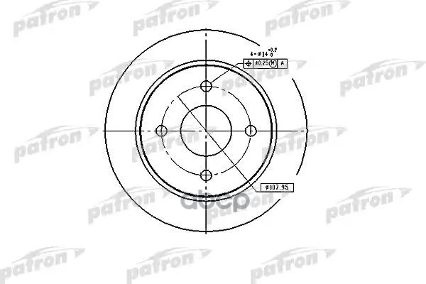 Диск Тормозной Задн Ford: Focus 98-04, Focus Седан 99-04, Focus Универсал 99-04, Scorpio I 93-94, Scorpio I Седан 93-94, Scor...