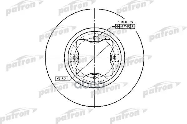 Диск Тормозной Передн Honda: Accord Iv 90-93, Accord V 93-96, Accord Vi 96-98, Civic V 95-01, Civic V Fastback 97-01, Civic V...