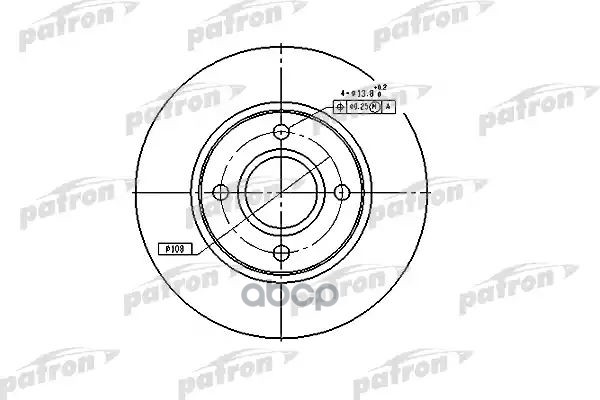 Диск Тормозной Передн Ford: Cougar 98-01, Mondeo I 93-96, Mondeo I Седан 93-96, Mondeo I Универсал 93-96, Mondeo Ii 96-00, Mo...