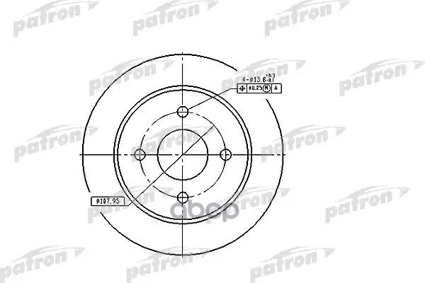 Диск Тормозной Задн Ford: Cougar 98-01, Mondeo I 93-96, Mondeo I Седан 93-96, Mondeo I Универсал 93-96, Mondeo Ii 96-00, Mond...