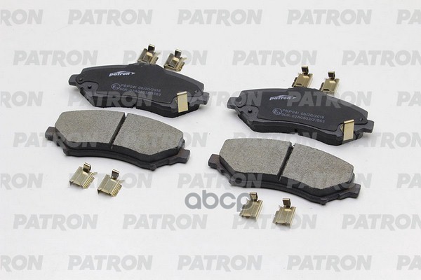 Колодки Тормозные Дисковые Передн Chrysler: Grand Pbp041 PATRON арт. PBP041
