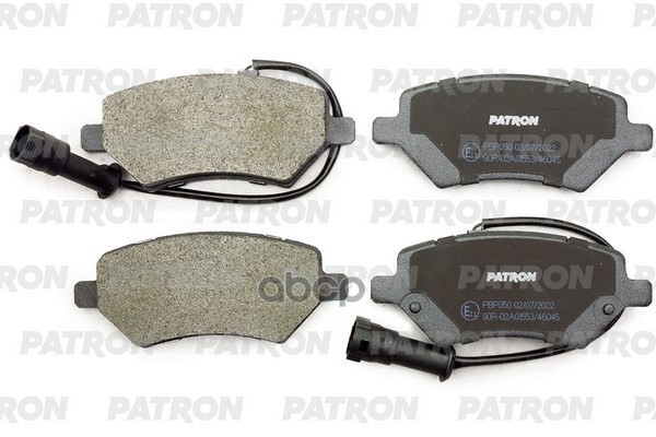 Колодки Тормозные Дисковые Передн Chery A3 03.10-, Chery M11 03.10-, Chery Ti Patron Pbp050 PATRON арт. PBP050