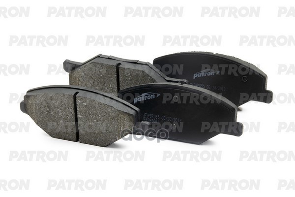 Колодки тормозные передн Volkswagen Polo sedan RUS, Skoda Fabia 08.2012  PBP055 PATRON арт. PBP055