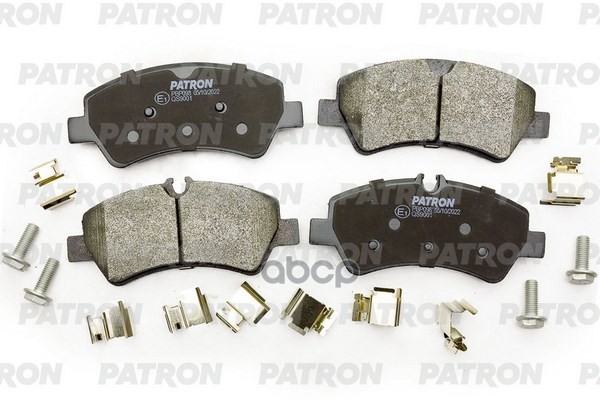 Колодки тормозные дисковые FORD: TOURNEO CUSTOM 2.2 TDCi 12-, TRANSIT CUSTOM PATRON PBP098 PATRON арт. PBP098