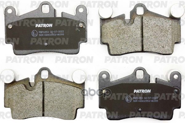 Колодки Тормозные Дисковые Зад. Audi: Q7 06-, Porsche: Cayenne 02-, Vw: Touareg 02- PATRON арт. PBP1053