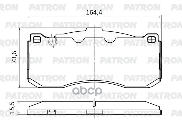 Колодки Тормозные Дисковые Bmw: 1 04 -, 3 05 - PATRON арт. PBP1224