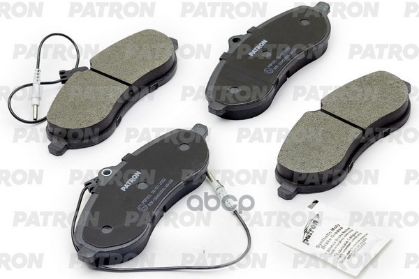 Колодки Тормозные Дисковые Перед. Citroen Jumpy / Paugeot Expert / Toyota Proace 07- PATRON арт. PBP201