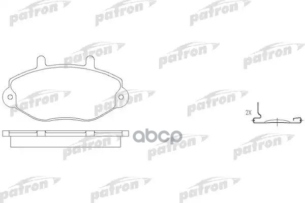 Колодки Тормозные Дисковые Передн Ford: Transit C Бортовой Платформой 91-00, Transit C Бортовой Платформой 88-92, Transit Авт...