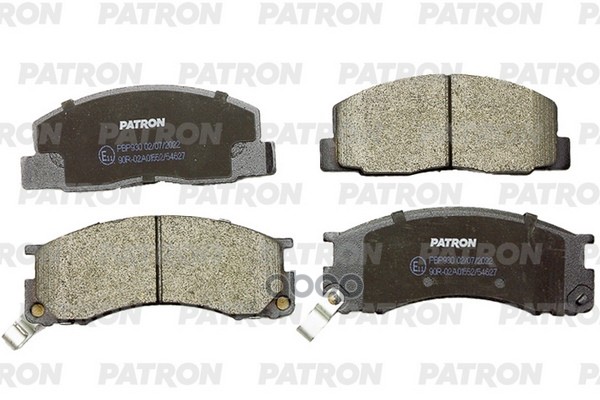 Колодки тормозные дисковые перед. TOYOTA: ESTIMA 90-99, LITEACE автобус 92-95, PREVIA 90-00 PBP930 PATRON арт. PBP930