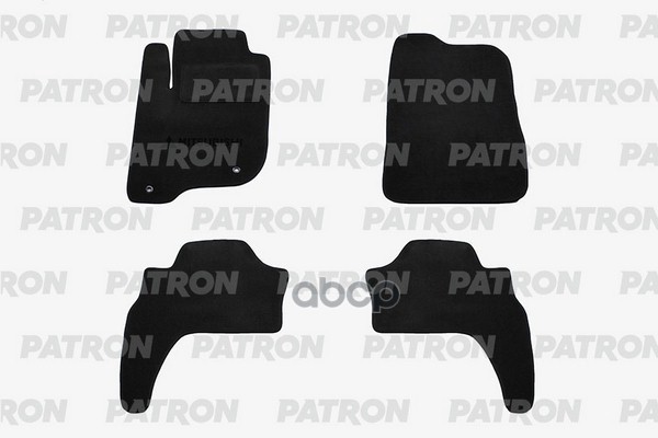 Комплект Автомобильных Ковриков Текстильных Mitsubishi Pajero Sport Iii 2015- PATRON арт. PCC-MTB0033