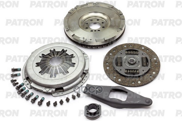 К-Кт Сцепления С Одномассовым Маховиком (4P - С Вилкой) Ford: Transit 2.4 Di 2000> PATRON арт. PCE0098