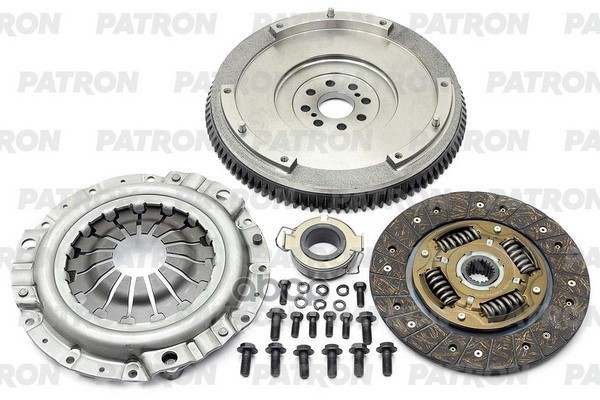 К-Кт Сцепления С Одномассовым Маховиком (4P) Toyota: Avensis 2.0Dt D-4D 99-03 PATRON арт. PCE0100