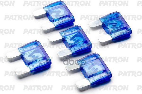Предохранитель 60A пласт.коробка 5шт MAXI Fuse 60A голубой PFS066 PATRON арт. PFS066