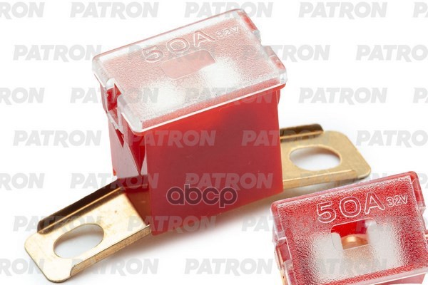 Предохранитель Блистер 1Шт Pla Fuse (Pal298) 50A Красный 36X12x21.5mm PATRON арт. PFS127