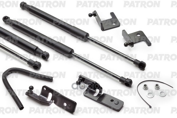 Амортизатор Капота Комплект 2Шт+Крепления Длина - 336 Мм, Сила - 230Н, Hyundai Solaris 17- Kit PATRON арт. PGS100130