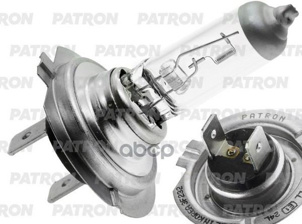 Лампа Галогенная H7 12V 55W 3300K Px26d Long Life Stream (Стандартный Свет, Увеличенный Срок Службы Х2) Сделано В Корее PATRO...