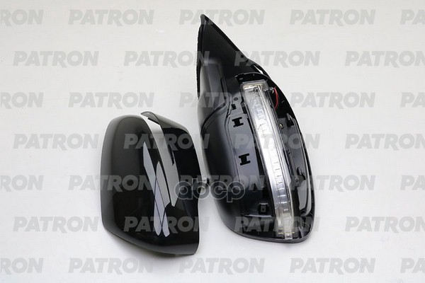 Зеркало Наружное В Сборе Лев Электр С Подогр, С Указ Поворота, Грунт, Выпукл Nissan X-Trail / Rogue Patron Pmg0019m01 PATRON ...