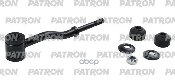 Тяга стабилизатора передн к-кт 2шт JEEP: CHEROKEE 91-01, GRAND CHEROKE PS4655 PATRON арт. PS4655