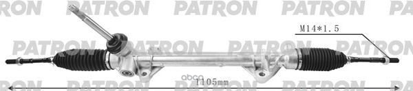 Рейка рулевая NISSAN QASHAQAI J10 2007 NISSAN X-TRAIL T31 08-14 PSG3049 PATRON арт. PSG3049