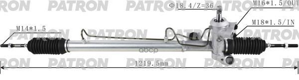 Рейка Рулевая Dodge Stratus2001-2006 PATRON арт. PSG3095