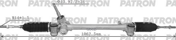 Рейка рулевая TOYOTA YARIS (P9)07- PSG3120 PATRON арт. PSG3120