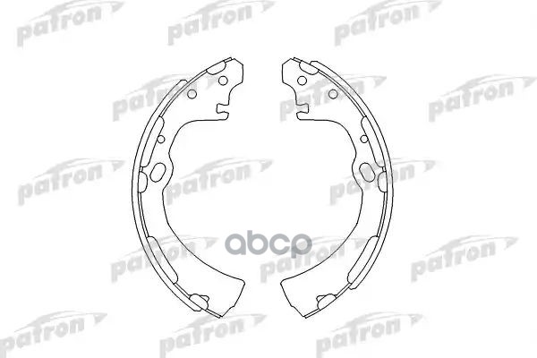 Колодки Тормозные Барабанные Nissan: Pick Up 87-98, Terrano I 87-95, Urvan Автобус 89-96, Urvan Фургон 87-97 PATRON арт. PSP282