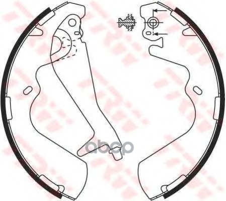 Колодки Тормозные Барабанные Задн Hyundai: H1 2.4I/2.5D/Td/Crdi 97> PATRON арт. PSP824