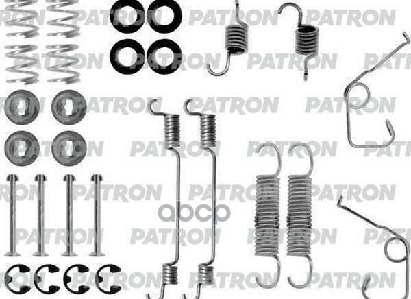 Комплект монтажный тормозных колодок барабанных FORD: TRANSIT C БОРТОВ PSRK0045 PATRON арт. PSRK0045