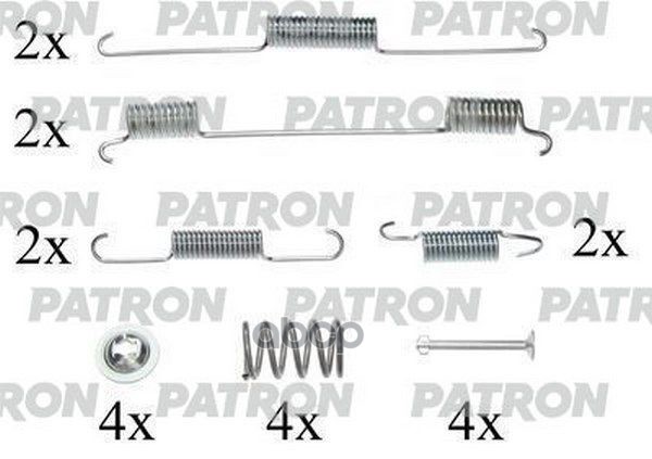 Комплект монтажный тормозных колодок барабанных CHRYSLER: VOYAGER II 9 PSRK0052 PATRON арт. PSRK0052