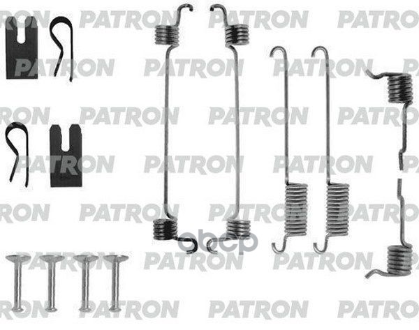 Комплект Монтажный Тормозных Колодок Барабанных Ford: Focus 98-04, Focus Седан 99-04, Focus Универсал 99-04 PATRON арт. PSRK0054