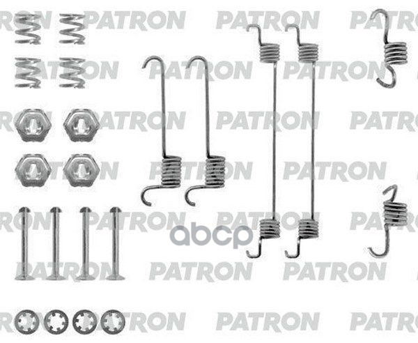 Комплект Монтажный Тормозных Колодок Барабанных Citroen: Ax 86-98, Saxo 96-03, Peugeot: 106 I 91-96, 106 Ii 96- PATRON арт. P...