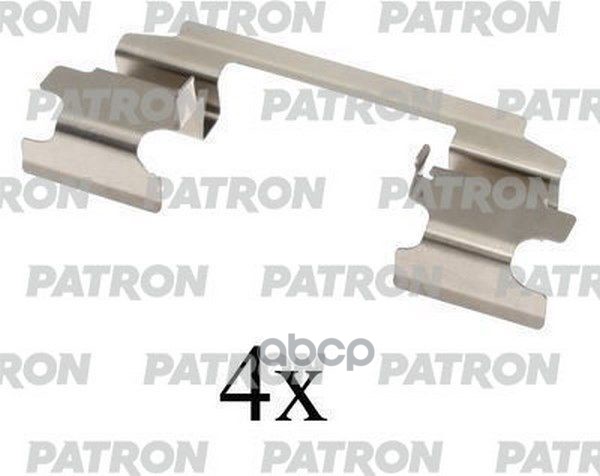 Комплект Монтажный Тормозных Колодок Дисковых Nissan:x-Trail (T30) 07.01- PATRON арт. PSRK1059