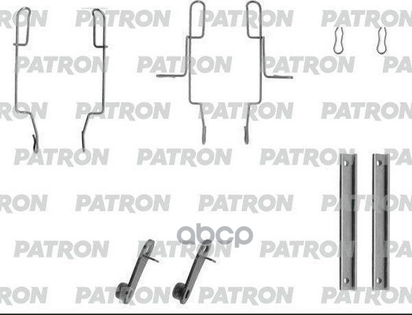 Комплект Монтажный Тормозных Колодок Дисковых Citroen:bx (Xb-_) 07.86-02.93, Peugeot:106 I (1A, 1C) 09.91-04.96 PATRON арт. P...