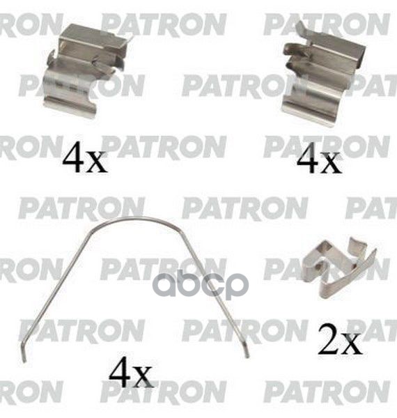 Комплект Монтажный Тормозных Колодок Дисковых Suzuki:grand Vitara (Ft, Gt) 03.98-,Vitara (Et, Ta) 12.94-03.98,Vitara Cabrio (...