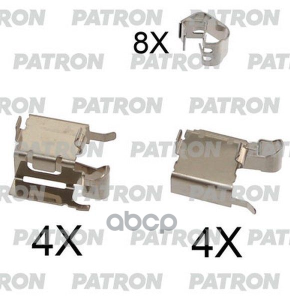 Комплект Монтажный Тормозных Колодок Дисковых Toyota: Auris 1.4 D-4D/1.4 Vvti/1.6/1.6 Vvti/1.8/1.8 Vvti/2.0 D-4D/2.2 D 06-, A...