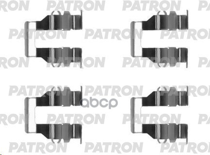 Комплект Монтажный Тормозных Колодок Дисковых Hyundai:santamo 05.99-, Mitsubishi:eclipse Ii 12.95-04.99, Galant V 11.92-08.96...